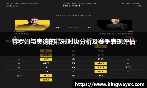 英国365特罗姆与奥德的精彩对决分析及赛季表现评估